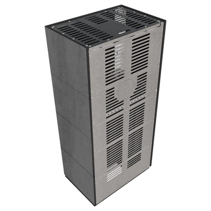 Flotek BOX 8 kW SAVOIA ANTRANCITE Sticla Dreapta - Samota Neagra