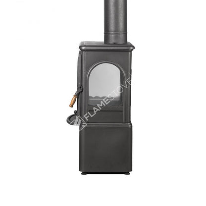 Sobă Lux Style Modena FS-022ST: Eficiență Ridicată cu Sticlă Schott Robax și Design Elegant