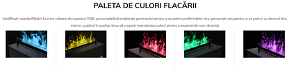 Cool Flame 1000 Fireplace by Planika