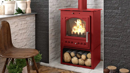 Sobă pe lemne VDB MARTINA PLUS 6 KW