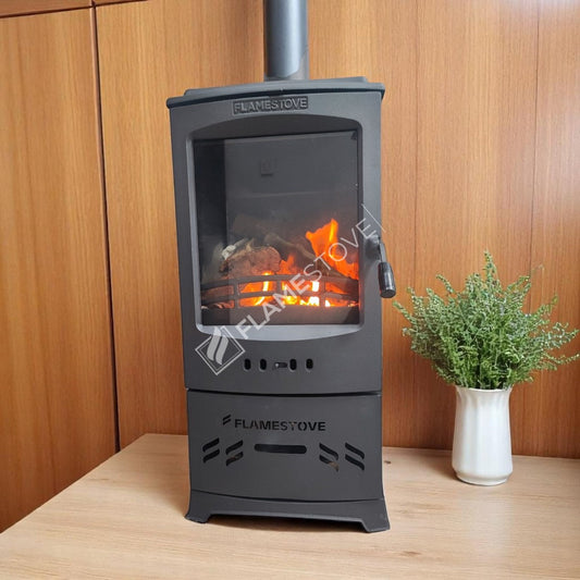Sobă pe Lemne FS-205 LODI STYLE - Eficiență Energetică Clasa A, Design Modern, 5 kW