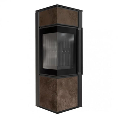 Soba Tora S 8-11kW OXIDE MORO - Samota neagra