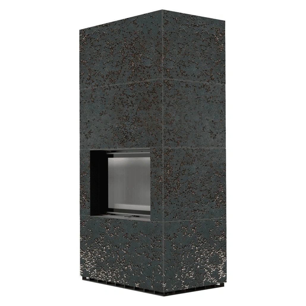 Flotek BOX 8 kW OXIDE NERO Samota Neagra - cuarz sinterizat
