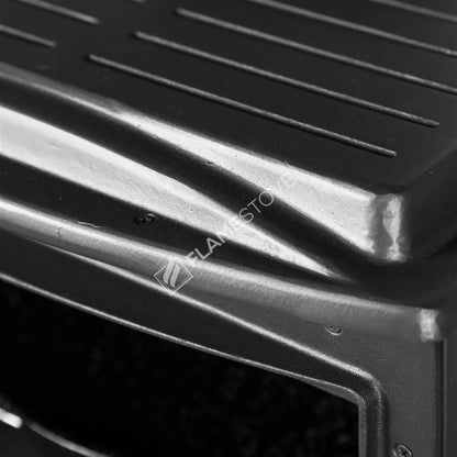 Soba pe gaz Flacăra Lodi Gourmet cu Cuptor, Arzător Dublu, Clasa A, Sticlă Schott Robax - Căldură și Gust în Casa Ta