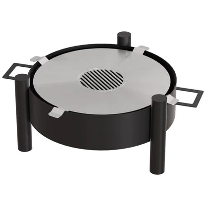Set vatra de foc cu plita - ROTONDO 60cm