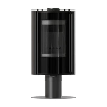 Soba rotativa otel Erik N 5.5 kW - Samota neagra - 360*