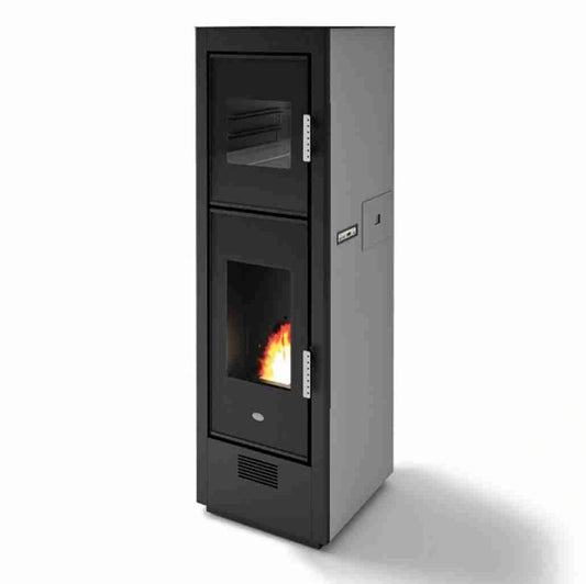 SOBA PE PELETI BISCOTTO 8.5KW - NEGRU