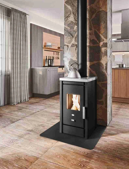 Soba cu plita Sandra 6-7kw - Nero