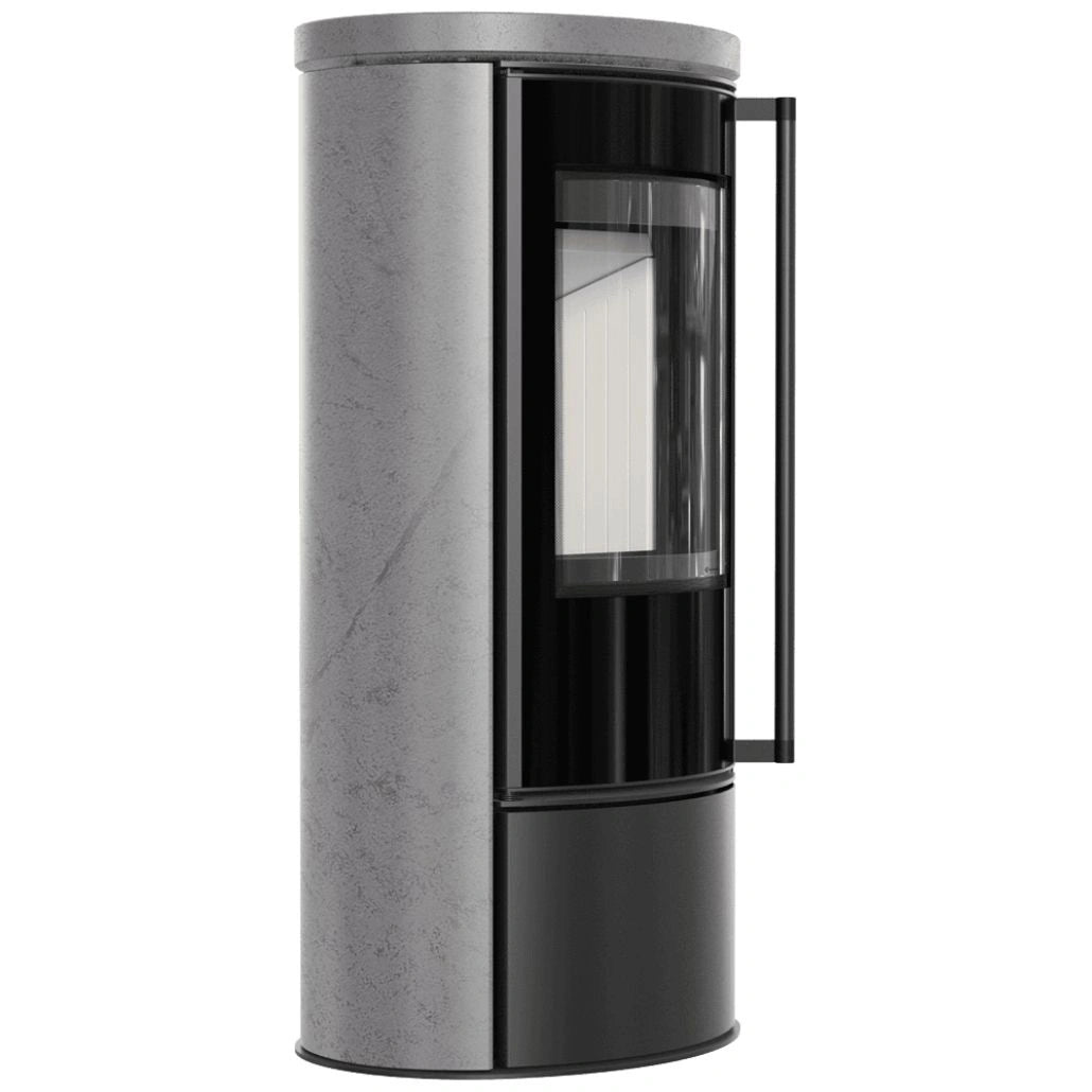 Soba Erik 5.5kW ceramica Grey Satin