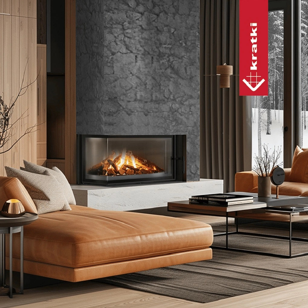 FLOTEK L 12kW - Sticla Stanga fara stalp - Samota Neagra