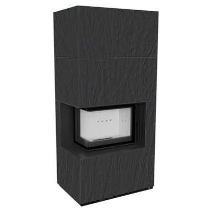Flotek BOX 8 kW NATURALI ARDESIA Sticla Stanga - cuarz sinterizat