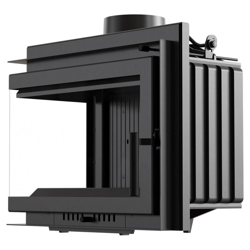 Focar fonta Bergen 8-11kW - 81% - Sticla Stanga