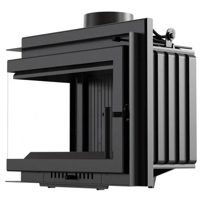 Focar fonta Bergen 8-11kW - 81% - Sticla Stanga