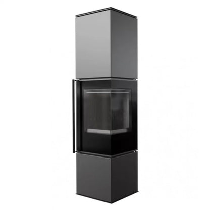 Soba otel Ren L 7kW - sticla dreapta samota neagra