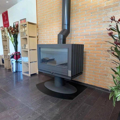 Soba fonta Elton 12-18kW, 210 kg, latime 91 cm