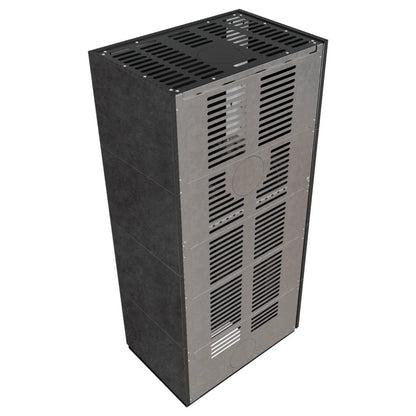Flotek BOX 8 kW FOKOS GRAFITE Sticla Dreapta - Samota Neagra