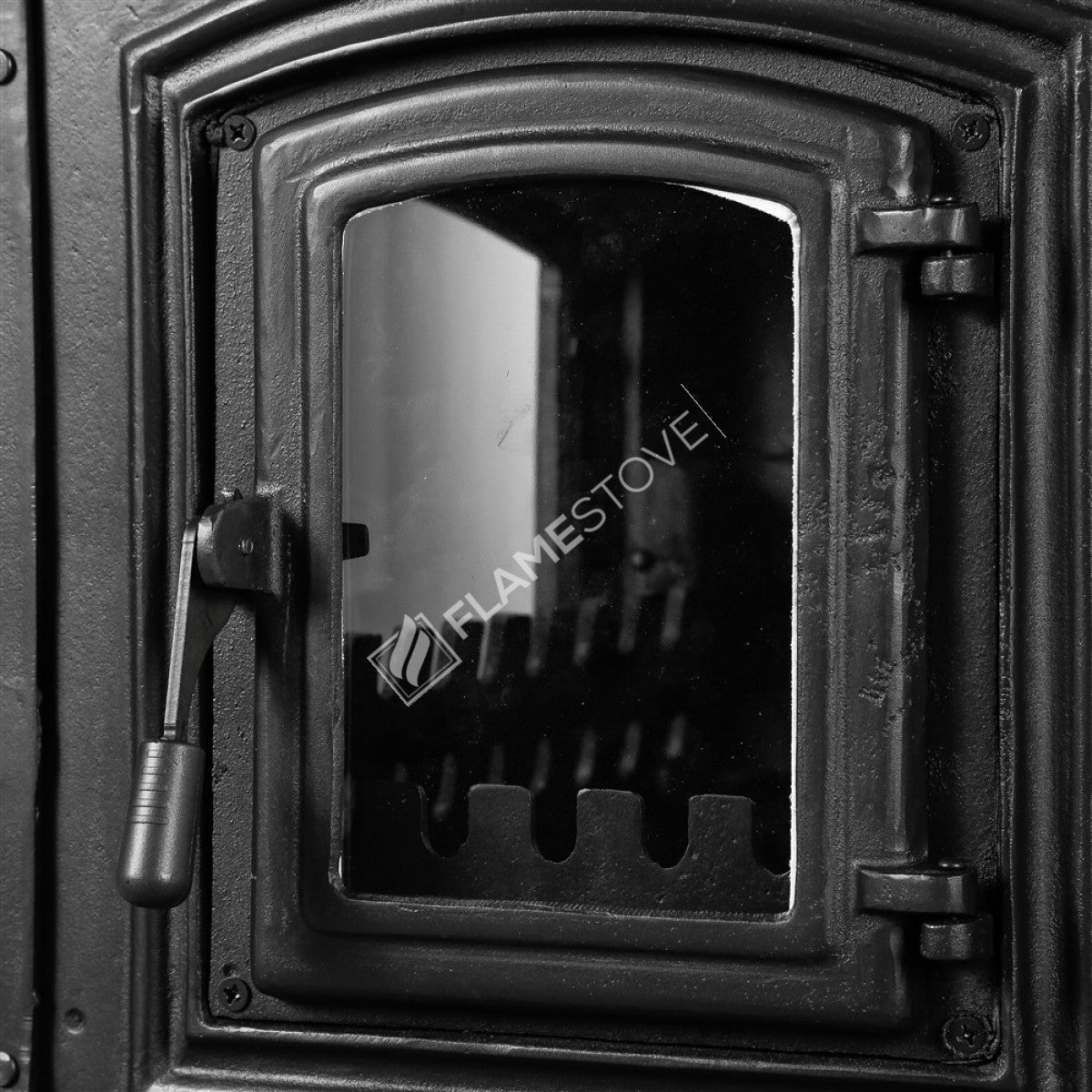 Șemineu pe lemne FS-14YKST Ultra Sirius din fontă cu rezervor, certificat CE