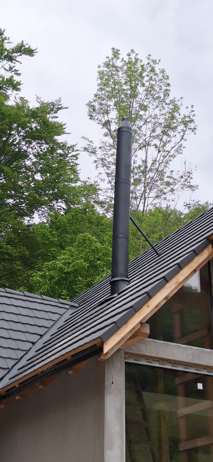 Configurator Coş de fum inox izolat