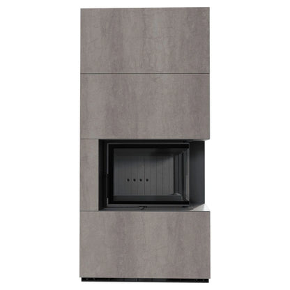 Flotek BOX 8 kW SAVOIA GRIGIA Sticla Dreapta - Samota Neagra