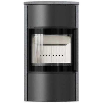 Soba Bjorn High 7kW ceramica Gray Satin cu capac ceramic