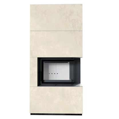 Flotek BOX 8 kW OXIDE BIANCO Sticla Dreapta - cuarz sinterizat