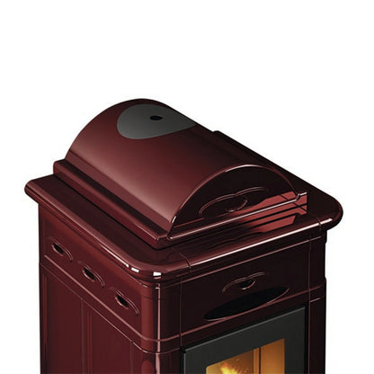 SOBA PE PELETI ADELE 2.5-9.5 KW - RUBIN - CAHLE TERACOTA