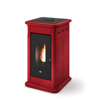 TERMOSEMINEU PE PELETI NANCY 2.9-11.4 KW - CAHLE ROSU