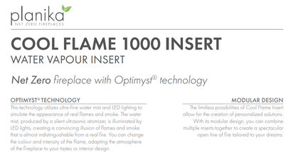 Cool Flame 1000 Insert by Planika
