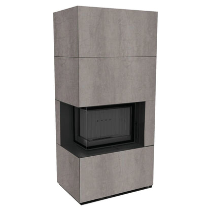 Flotek BOX 8 kW SAVOIA GRIGIA Sticla Stanga - Samota Neagra