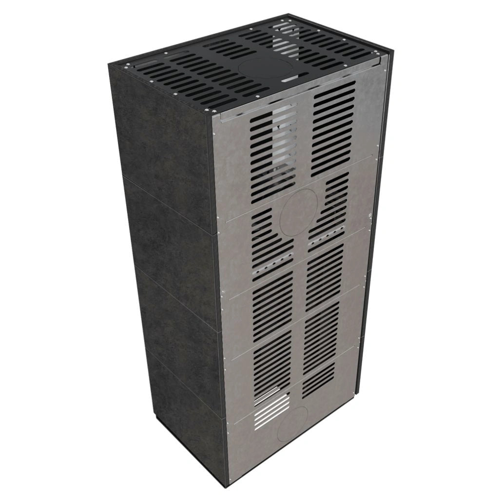 Flotek BOX 8 kW FOKOS GRAFITE Sticla Stanga - cuarz sinterizat