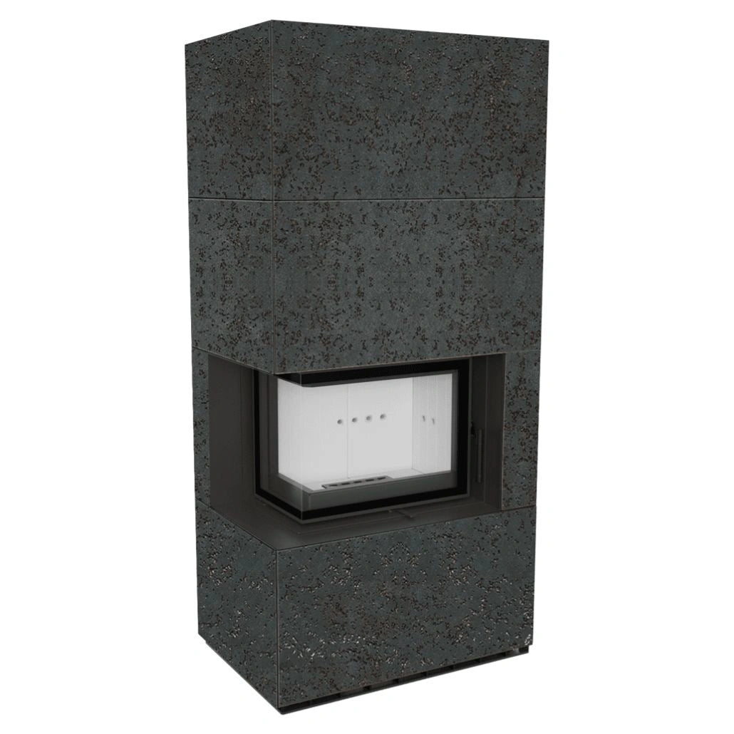 Flotek BOX 8 kW OXIDE NERO Sticla Stanga - cuarz sinterizat