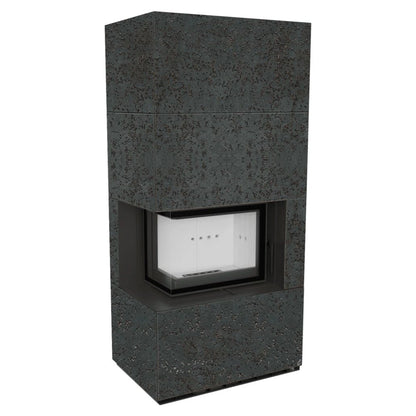 Flotek BOX 8 kW OXIDE NERO Sticla Stanga - cuarz sinterizat