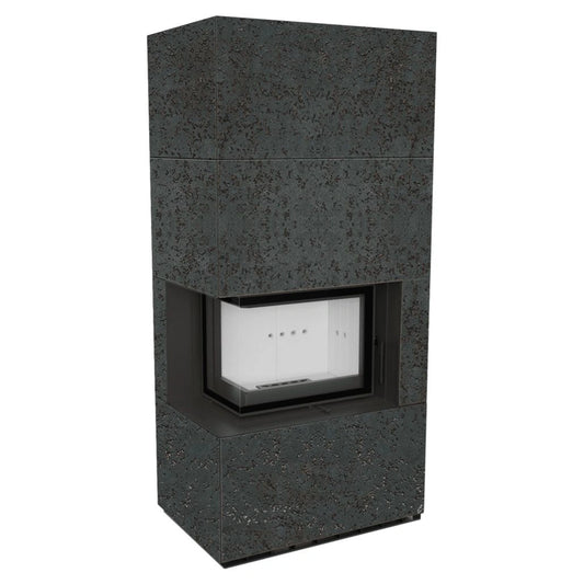 Flotek BOX 8 kW OXIDE NERO Sticlă Stanga - cuarz sinterizat
