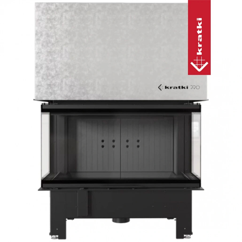 Focar semineu nbc 100 36 trei laturi deschidere verticala samota neagra