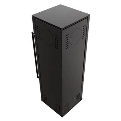 Soba otel Ren S 7kW sticla stanga - Samota neagra
