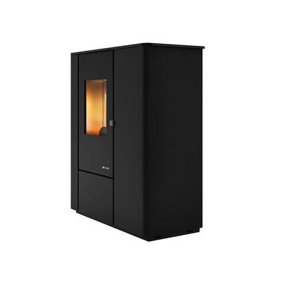 Sobă Peleți VALE SLIM 3-8 kw - NEGRU