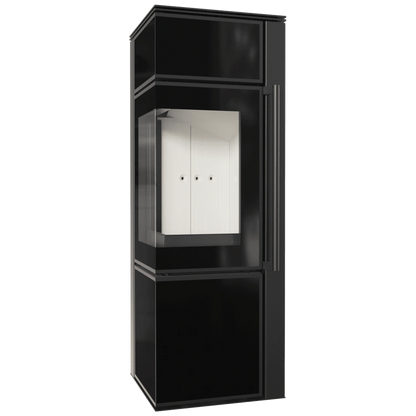 Soba Tora S 8-11kW - Panou negru de sticla