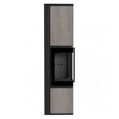 Soba Tora L 8-11kW SAVOIA GRIGIA - Samota neagra