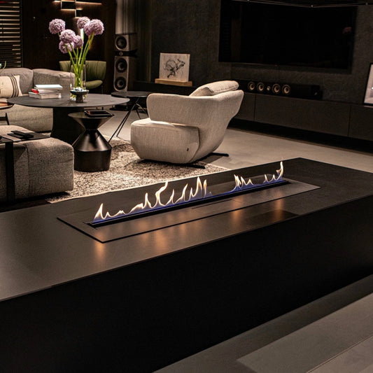 Rezervor Automat Bioșemineu flacără 100cm – Balstil (FF1000)