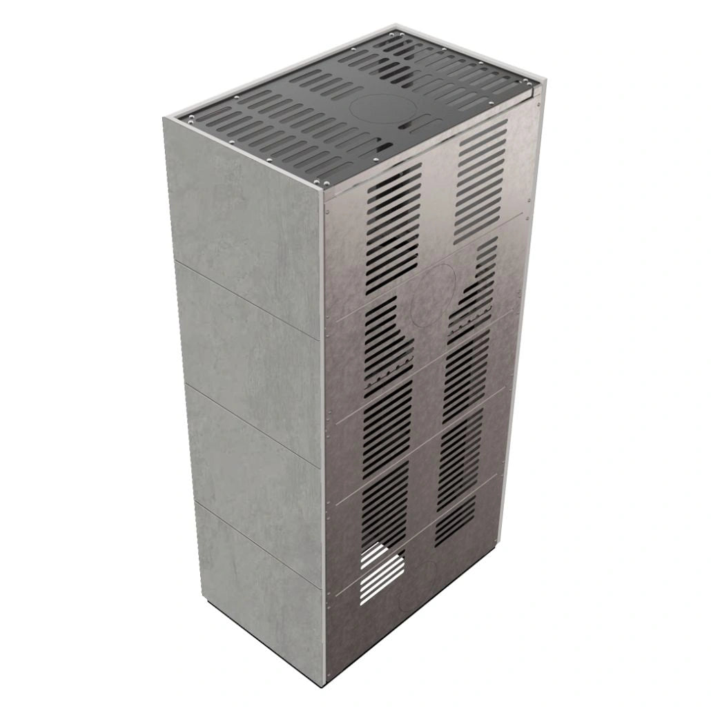 Flotek BOX 8 kW CEMENTO GRIGIO Samota Neagra - cuarz sinterizat