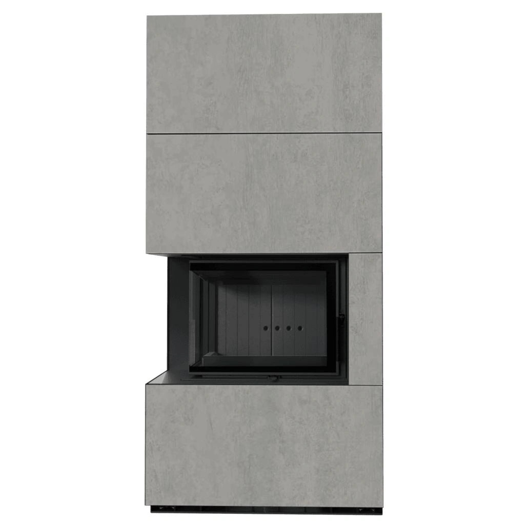 Flotek BOX 8 kW CEMENTO GRIGIO Sticla Stanga - Samota Neagra