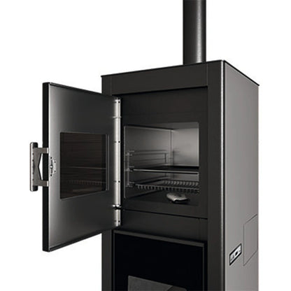 SOBA PE PELETI BISCOTTO 3-8.5 KW - NEGRU