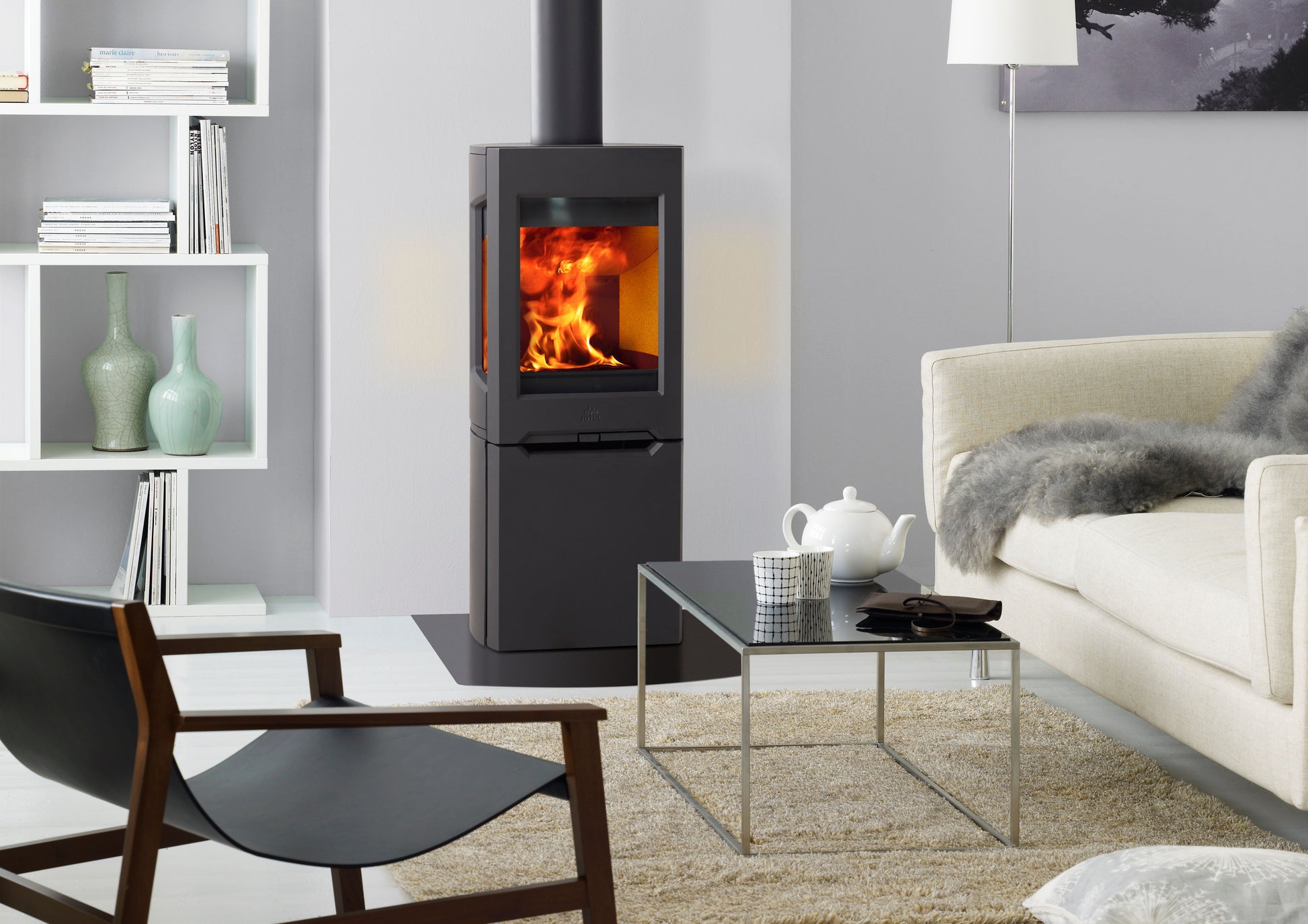 JØTUL F 165 Wood Burning Stove - High Efficiency Heating
