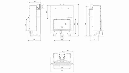 MBO150 deschidere verticala - samota neagra