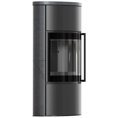 Soba Bjorn High 7kW ceramica Grafite Satin cu capac ceramic - samota neagra