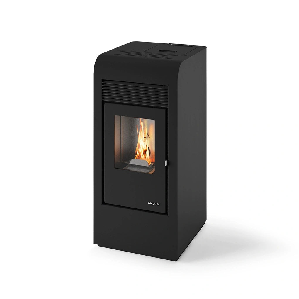 SOBA PE PELETI RITA 2.5-9.5 KW - NEGRU