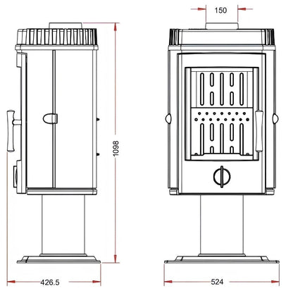 Soba fonta Mairy 10-15kW