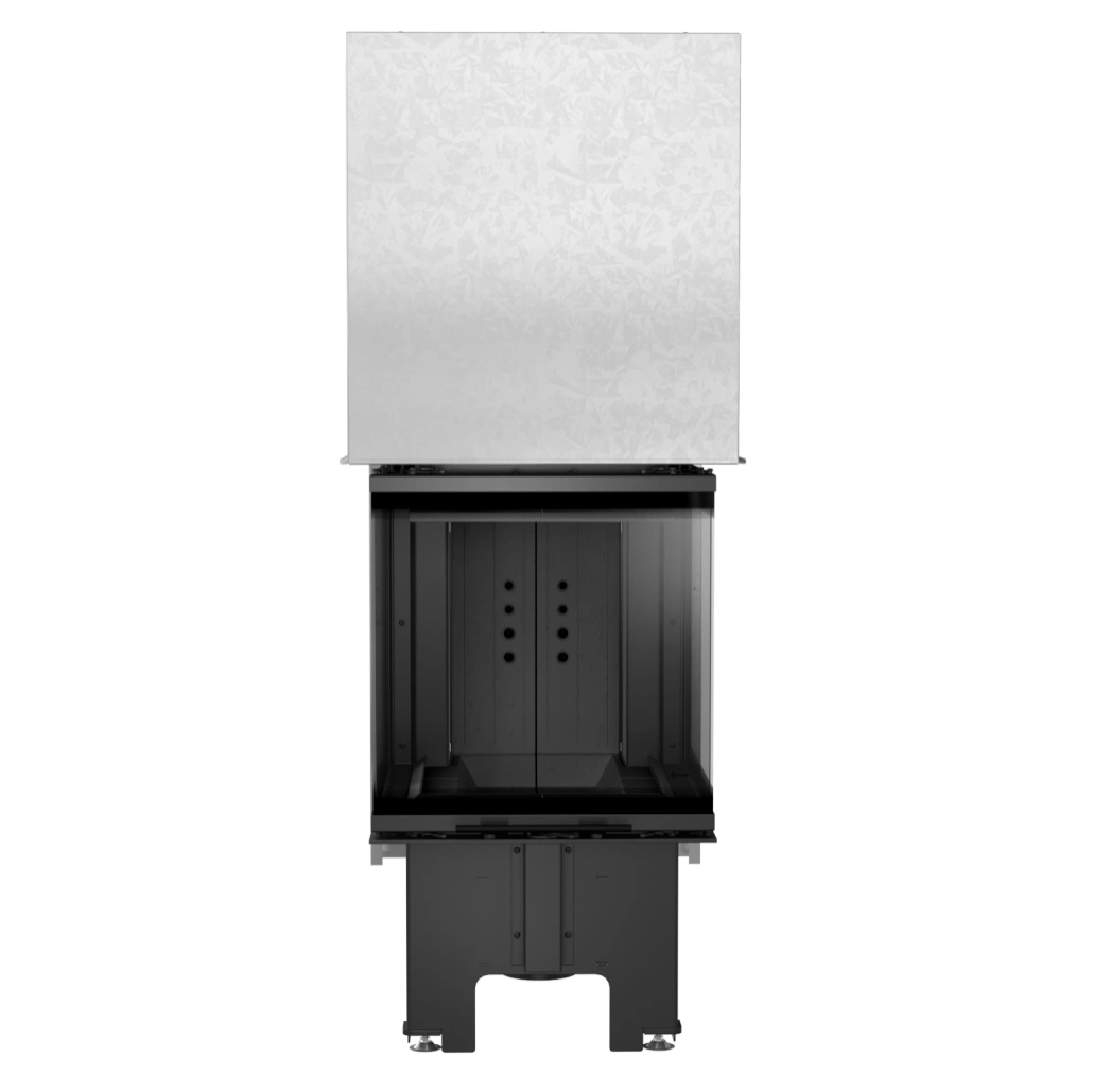 Focar semineu nbc 50 46 trei laturi deschidere verticala samota neagra