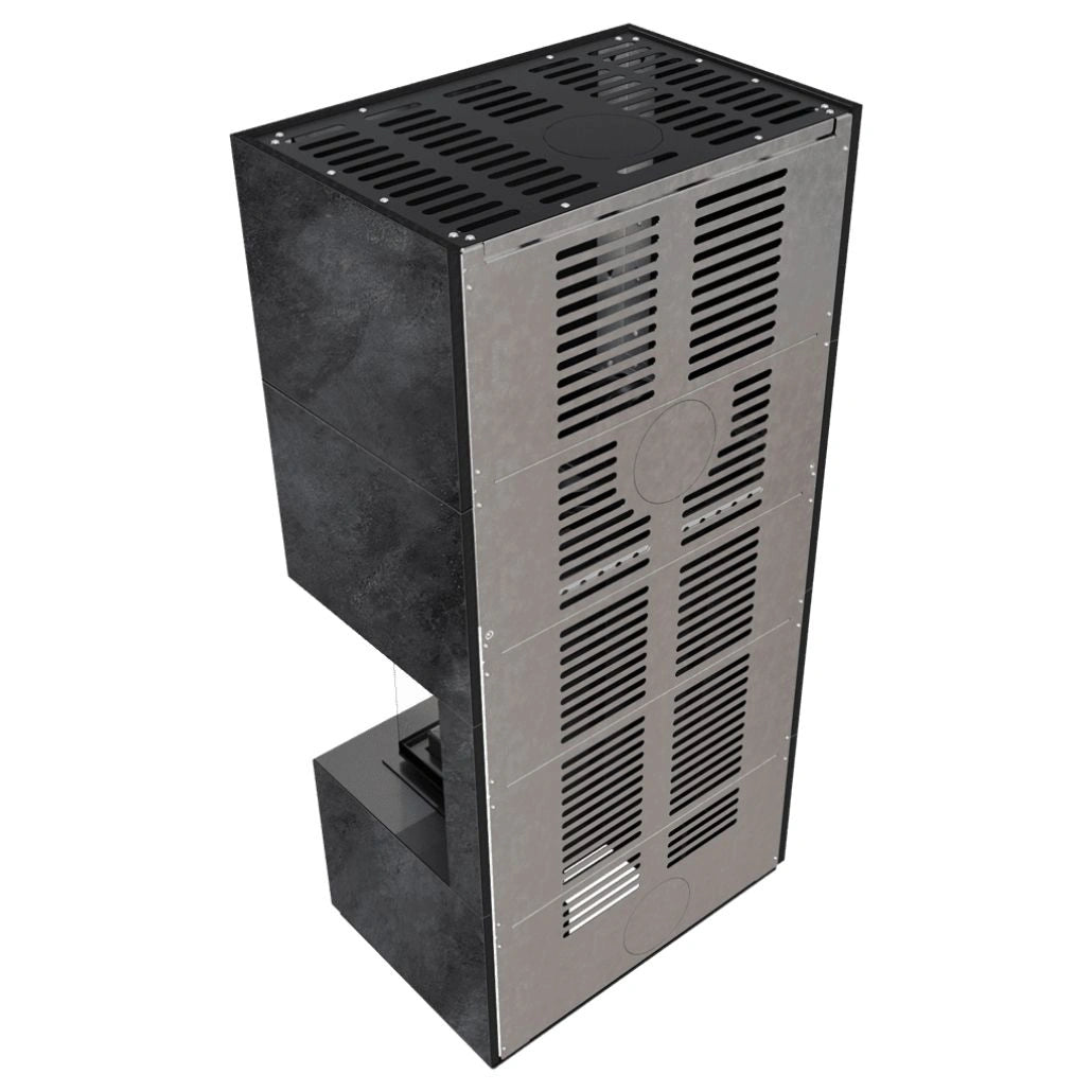 Flotek BOX 8 kW OSSIDO NERO Sticla Dreapta - cuarz sinterizat