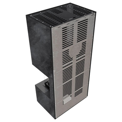 Flotek BOX 8 kW OSSIDO NERO Sticla Dreapta - cuarz sinterizat